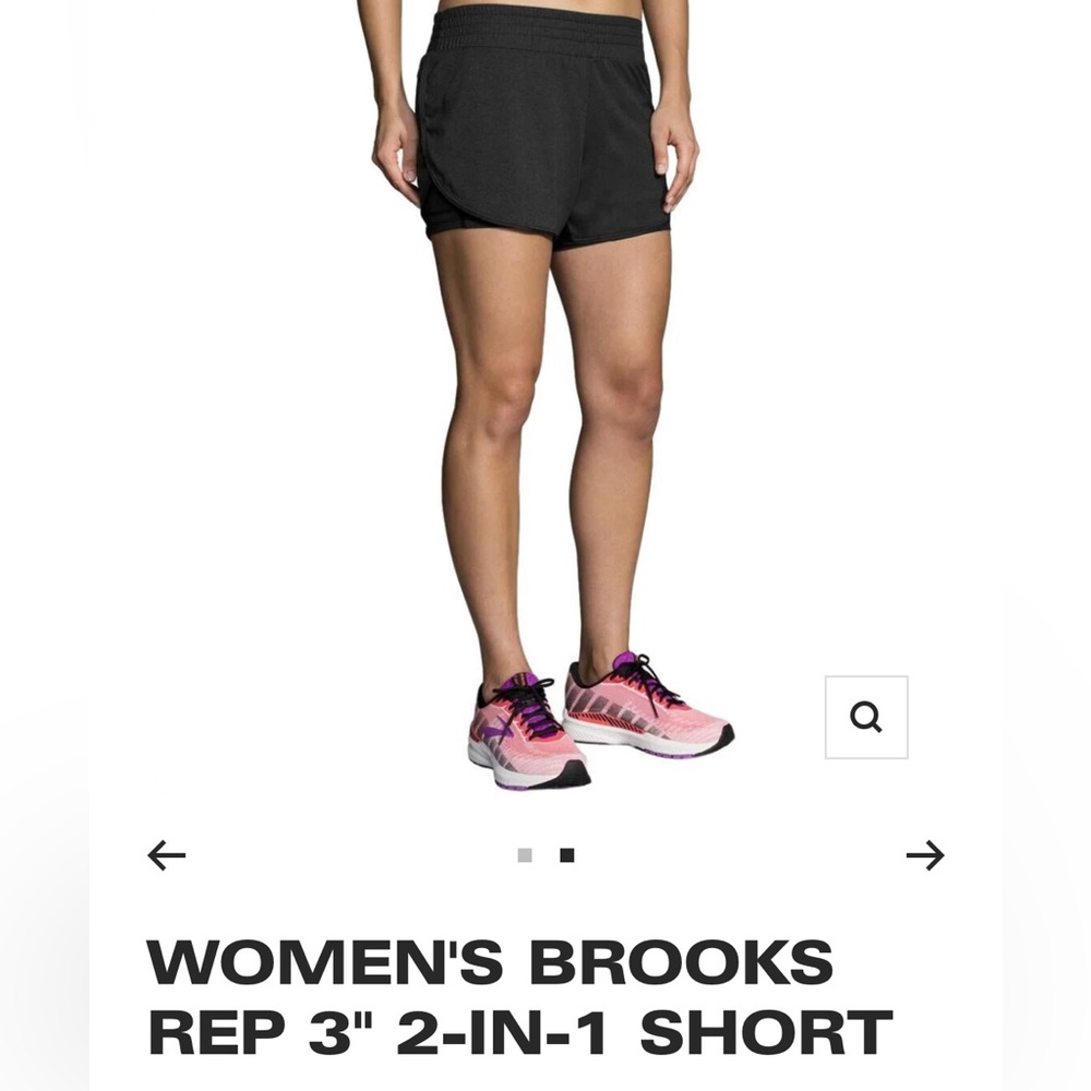 Brooks Running Shorts worn once